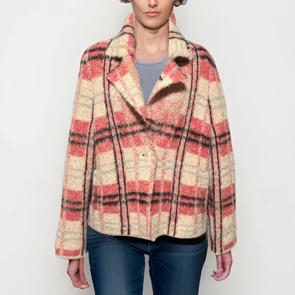 Anthropologie Maeve Aurelia Fuzzy Sweater Jacket Size S - Picture 2 of 15